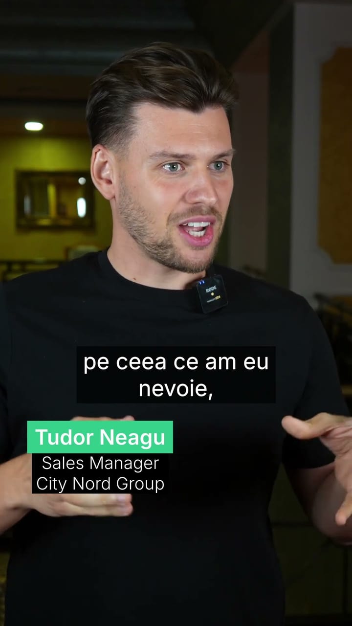 Previzualizare video: Testimonial Tudor Neagu, Sales Manager City Nord Group